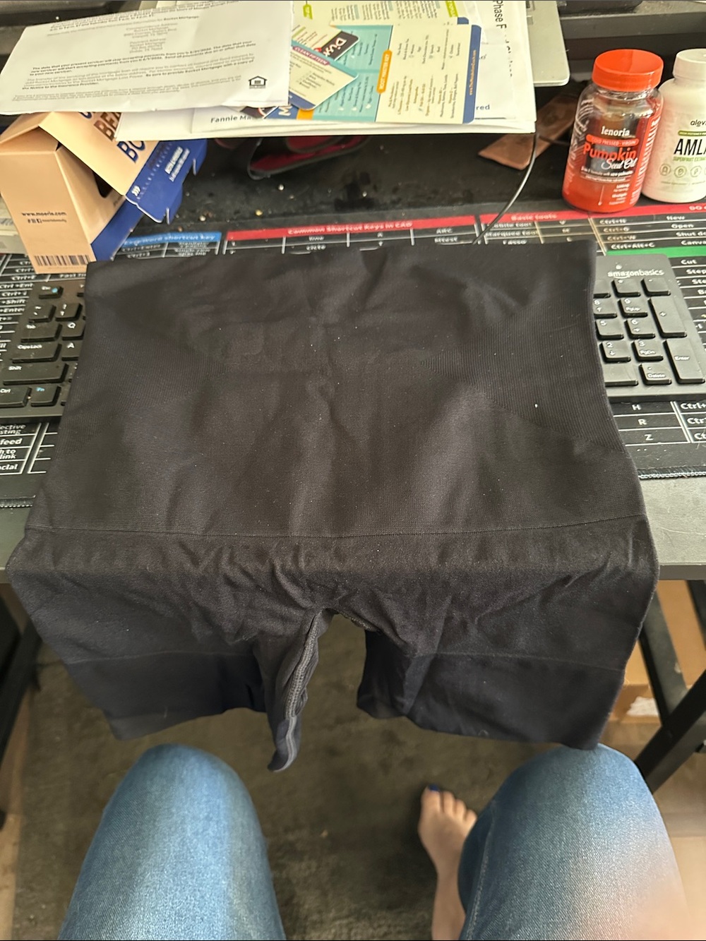Underoutfitter Shapewear- new never work-Black